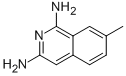 7-METHYLISOQUINOLINE-1,3-DIAMINE Structure