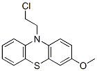 10-(2-chloroethyl)-3-methoxy-phenothiazine 结构式