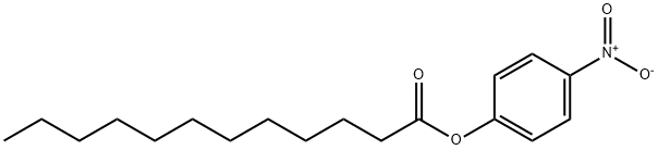 ラウリン酸4-ニトロフェニル 化学構造式