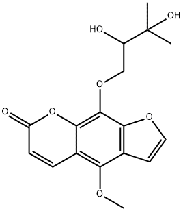 比克白芷素, 19573-01-4, 结构式