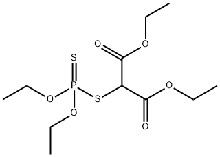 Phosphorodithioic acid O,O-diethyl S-[di(ethoxycarbonyl)methyl] ester 结构式