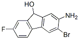 2-amino-3-bromo-7-fluoro-9H-fluoren-9-ol Struktur