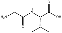 グリシル-L-バリン 化学構造式