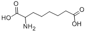 DL-2-氨基辛二酸, 19641-59-9, 结构式