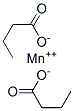 ブタン酸/マンガン 化学構造式
