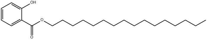 hexadecyl 2-hydroxybenzoate 结构式