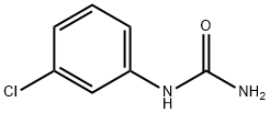 3-クロロフェニル尿素 化学構造式