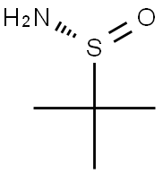 (R)-(+)-tert-ブチルスルフィンアミド 化学構造式