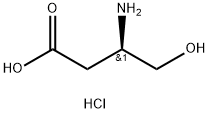 L-高丝氨酸盐酸盐, 196950-52-4, 结构式