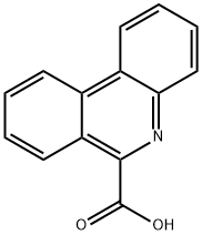 6-Phenanthridinecarboxylic acid 结构式
