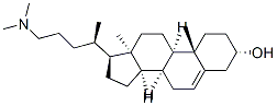 (3S,8S,9R,10S,13R,14R,17S)-17-[(2R)-5-dimethylaminopentan-2-yl]-10,13-dimethyl-2,3,4,7,8,9,11,12,14,15,16,17-dodecahydro-1H-cyclopenta[a]phenanthren-3-ol Structure