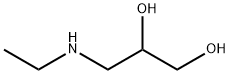 3-(ethylamino)propane-1,2-diol 结构式