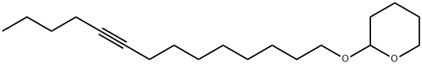 Tetrahydro-2-(9-tetradecynyloxy)-2H-pyran 结构式