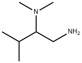 N-[1-(AMINOMETHYL)-2-METHYLPROPYL]-N,N-DIMETHYLAMINE Structure