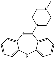 氯氮平杂质 结构式