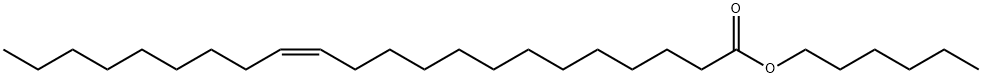 hexyl (Z)-docos-13-enoate 结构式