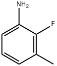 2-フルオロ-m-トルイジン 化学構造式