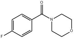 (4-Fluorophenyl)(morpholino)methanone Struktur