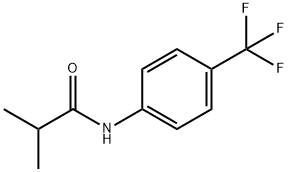 PropanaMide, 2-Methyl-N-[4-(trifluoroMethyl)phenyl]- 结构式