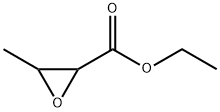 3-メチルオキシラン-2-カルボン酸2-エチル 化学構造式
