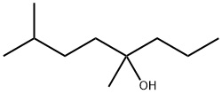 4,7-ジメチル-4-オクタノール 化学構造式