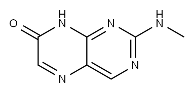 7(1H)-Pteridinone,2-(methylamino)-(9CI) Structure