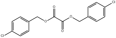 Bis(4-chlorobenzyl)oxalate Struktur