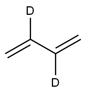 1,3-BUTADIENE-2,3-D2, 1983-06-8, 结构式