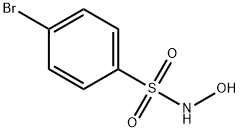 N-Hydroxy-p-bromobenzenesulfonamide 结构式