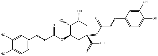 1,3-二咖啡酰奎宁酸, 19870-46-3, 结构式