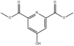 4-羟基-2,6-吡啶二甲酸二甲酯 结构式