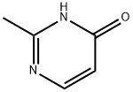 2-甲基-4-羟基嘧啶, 19875-04-8, 结构式
