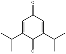 2,6-DIISOPROPYL-[1,4]BENZOQUINONE, 1988-11-0, 结构式