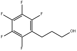 3-PENTAFLUOROPHENYL-PROPAN-1-OL Struktur