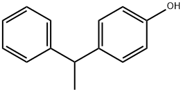 4-(α-メチルベンジル)フェノール 化学構造式
