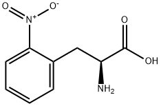2-ニトロ-L-フェニルアラニン 化学構造式