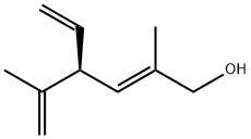 (2E,S)-2,5-Dimethyl-4-vinyl-2,5-hexadien-1-ol 结构式