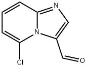5-氯咪唑并[1,2-A]吡啶-3甲醛, 198895-50-0, 结构式