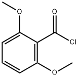 2,6-ジメトキシベンゾイルクロリド 化学構造式