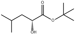 (R)-2-羟基-4-甲基戊酸叔丁酯, 19892-92-3, 结构式