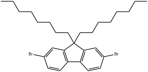 9,9-二辛基-2,7-二溴代芴 CAS 198964-46-4