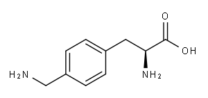 对氨基甲基苯丙氨酸 结构式