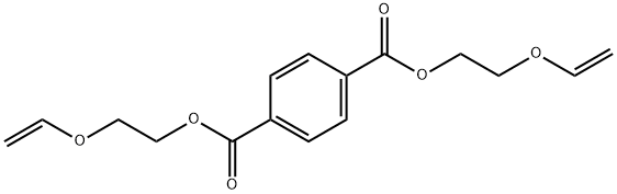1,4-benzenedicarboxylic acid,bis[2-(ethenylox)ethyl]ester Struktur