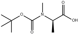 BOC-N-甲基-D-丙氨酸, 19914-38-6, 结构式