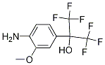 2-(4-aMino-3-Methoxyphenyl)-1,1,1,3,3,3-hexafluoropropan-2-ol 结构式