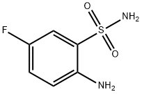 2-氨基-5-氟苯磺酰胺 结构式