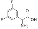 2-氨基-2-(3,5-二氟苯基)乙酸, 199327-33-8, 结构式