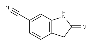 6-氰基吲哚酮 结构式