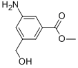 METHYL 3-AMINO-5-(HYDROXYMETHYL)BENZOATE Structure