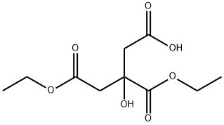 柠檬酸二乙酯 结构式